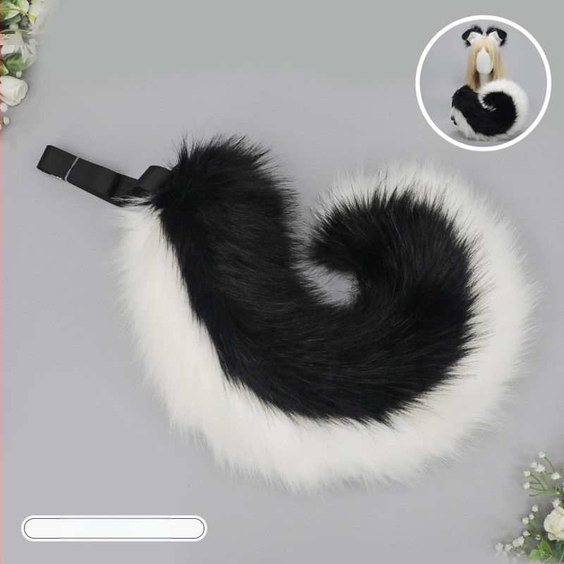 Ръчно изработено плюшено аксесоар за глава с уши на чудовище, карикатурен стил, унисекс