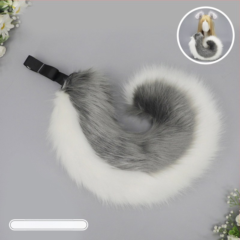 Ръчно изработено плюшено аксесоар за глава с уши на чудовище, карикатурен стил, унисекс