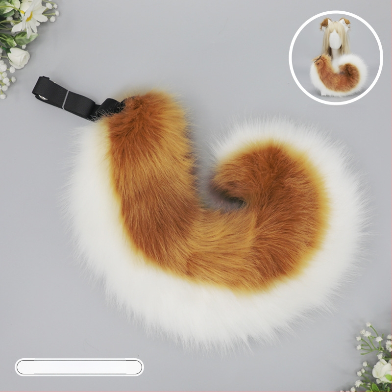 Ръчно изработено плюшено аксесоар за глава с уши на чудовище, карикатурен стил, унисекс