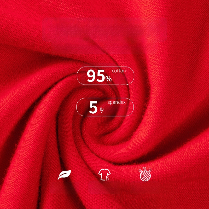 Unisex pamukasti termalni komplet, s fleksi podstavom, srednja debljina 181–200 g/m², gornji dio s okruglim izrezom i dugi rukav + hlače, porijeklo Suzhou, namijenjeno godini životinjskog znaka i svadbenim prilikama