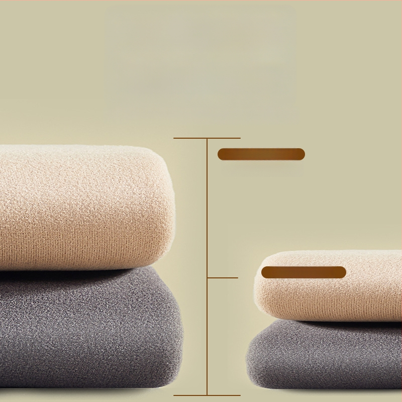 Muški vuneni termalni set za jesen/zimu – osnovni sloj gornji i donji dio, okrugli ovratnik, dugi rukav, debljina 251–300 g/m²