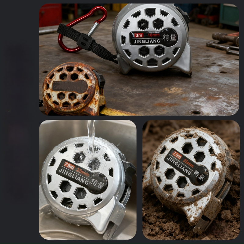 Nehrđajuća čelična mjeračka traka s šupljim dizajnom, vodootporna, otporna na padove, visoka preciznost, uz kućište