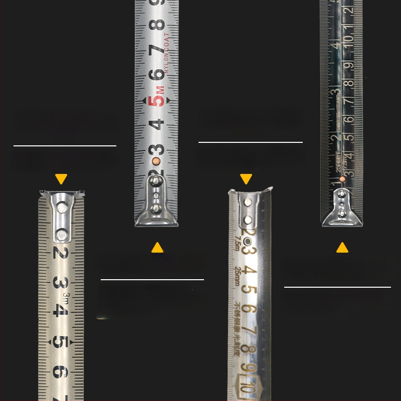Nehrđajuća čelična mjeračka traka s šupljim dizajnom, vodootporna, otporna na padove, visoka preciznost, uz kućište