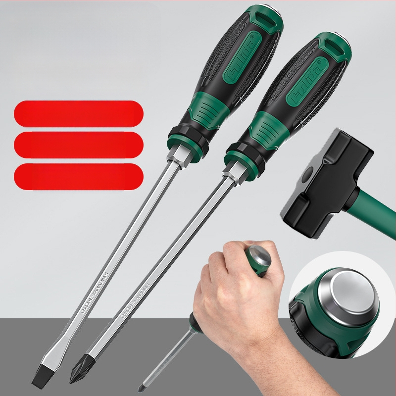 Πολυβιδική μαγνητική κατσαβίδα από Cr-V ατσάλι, με σταυροειδή κεφαλή, υψηλή σκληρότητα, ανθεκτική σε κρούσεις