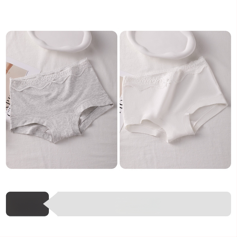 Boxer briefs за тийн момичета, антибактериални, проветриви, изцяло памучни, средна талия, гладка тъкан