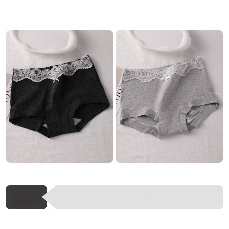 Boxer briefs за тийн момичета, антибактериални, проветриви, изцяло памучни, средна талия, гладка тъкан