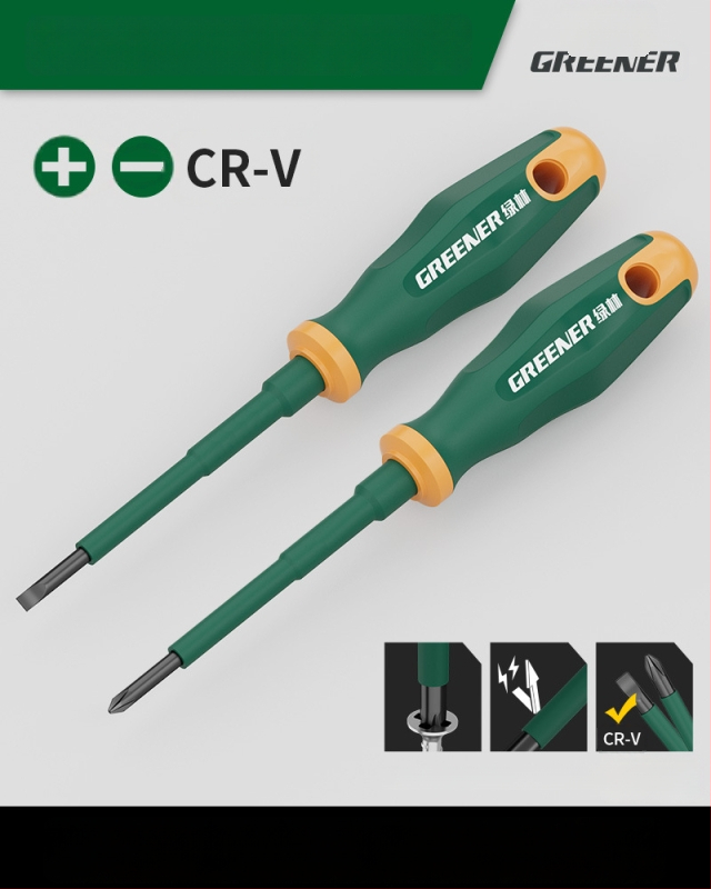 Κατσαβίδι με σταυροειδή κεφαλή για ηλεκτρολόγους, πλαστική λαβή