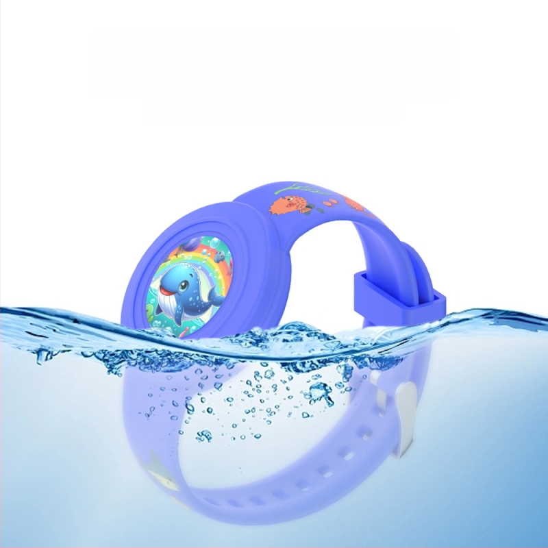 Κάλυμμα λουριού από σιλικόνη για Apple AirTag – Αδιάβροχο, χαριτωμένο στυλ κινούμενο σχέδιο, χύτευση με έγχυση, σειρά Waterproof Strap Cover, μοντέλο Waterproof Strap Cover