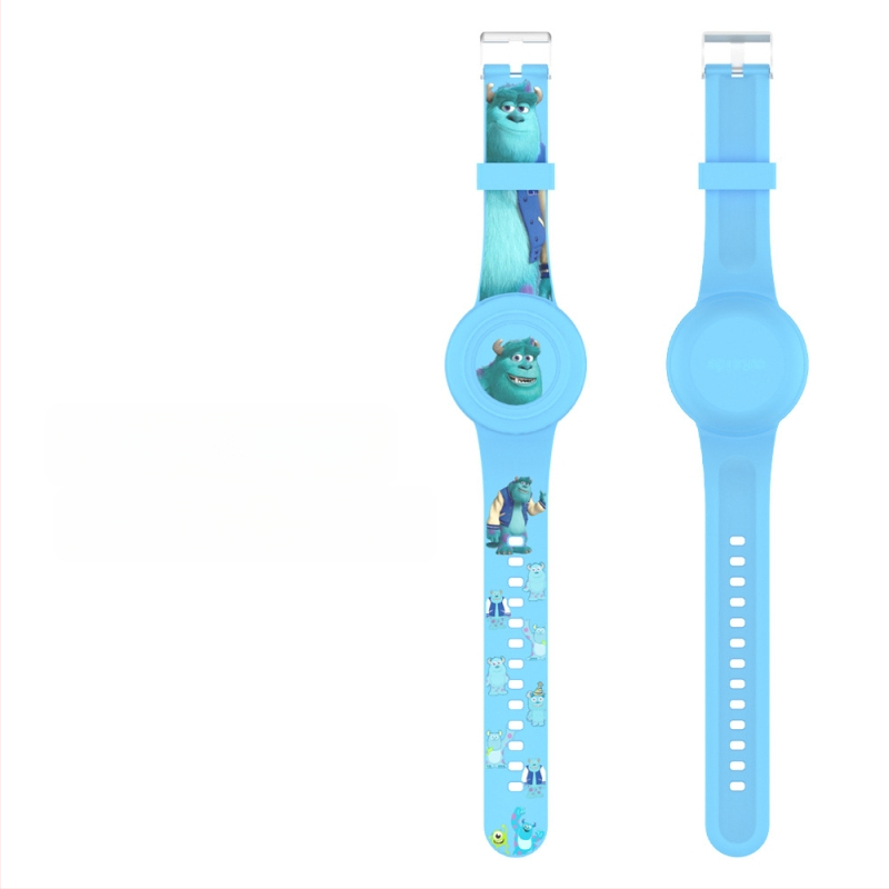 Κάλυμμα λουριού από σιλικόνη για Apple AirTag – Αδιάβροχο, χαριτωμένο στυλ κινούμενο σχέδιο, χύτευση με έγχυση, σειρά Waterproof Strap Cover, μοντέλο Waterproof Strap Cover