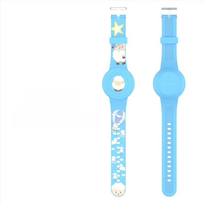 Κάλυμμα λουριού από σιλικόνη για Apple AirTag – Αδιάβροχο, χαριτωμένο στυλ κινούμενο σχέδιο, χύτευση με έγχυση, σειρά Waterproof Strap Cover, μοντέλο Waterproof Strap Cover