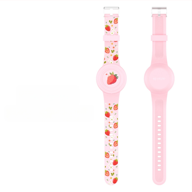 Κάλυμμα λουριού από σιλικόνη για Apple AirTag – Αδιάβροχο, χαριτωμένο στυλ κινούμενο σχέδιο, χύτευση με έγχυση, σειρά Waterproof Strap Cover, μοντέλο Waterproof Strap Cover