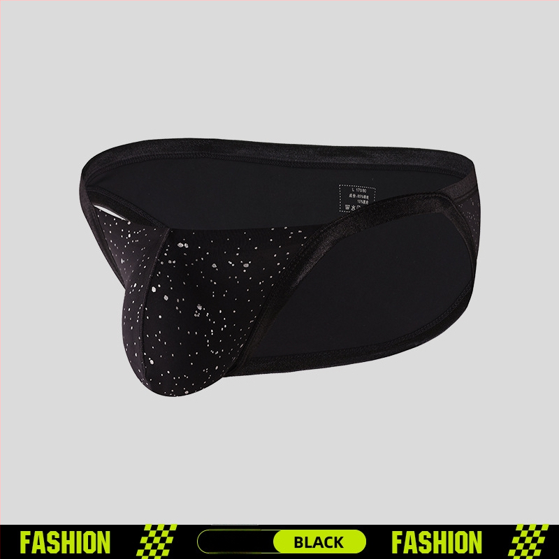 Muške briefs s G‑krojem, prozračni najlon (80–90%), U‑vrećica, niski struk, pleteni materijal