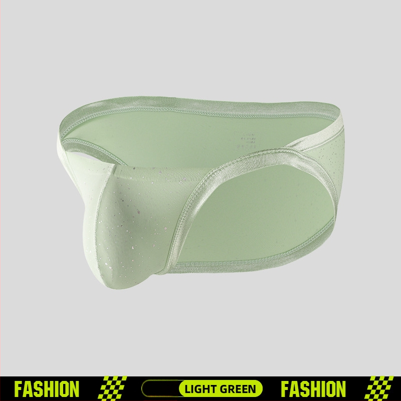 Muške briefs s G‑krojem, prozračni najlon (80–90%), U‑vrećica, niski struk, pleteni materijal