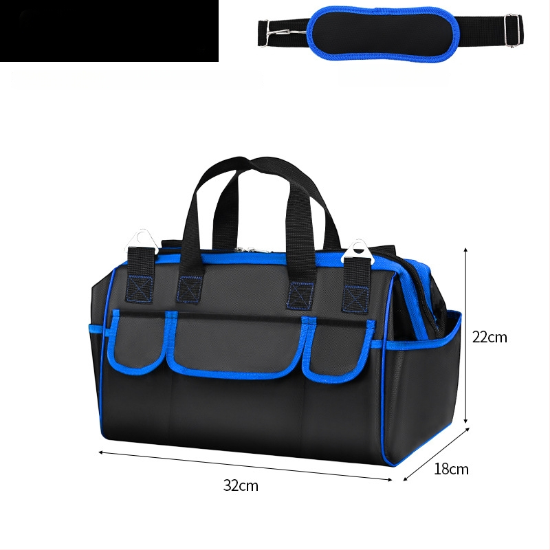 Чанта за електротехник с многослойно съхранение, водоустойчива, преносима през рамо