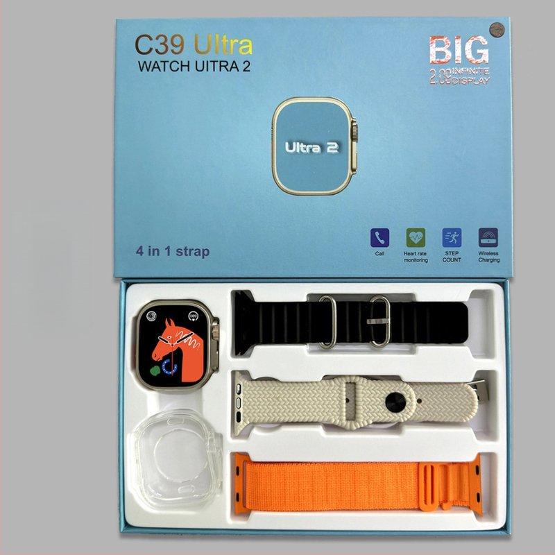 Έξυπνο ρολόι με λειτουργίες 7-σε-3-σε-1: μέτρηση καρδιακού ρυθμού, καταγραφή βημάτων, παρακολούθηση ύπνου, κλήσεις μέσω Bluetooth και ασύρματο φόρτισμα