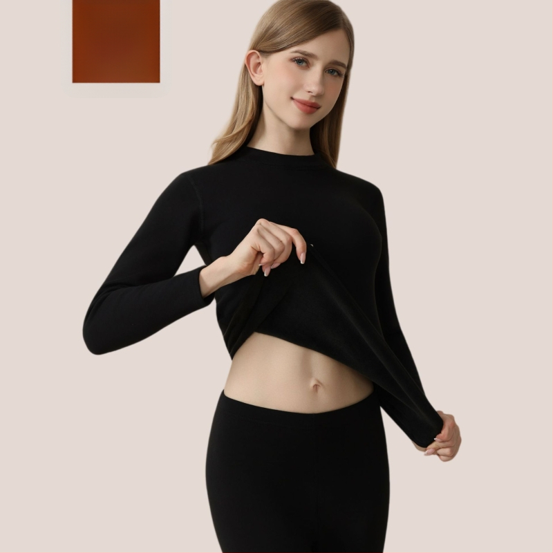 Poros terminių apatinių komplektas – 95% medvilnė, vidinis poliesterio įdėklas 80%, fliso pamušalas, audinio svoris 750 g/m2, ekstra stora 401–500 g/m2, jaunimui 18–40 metų.