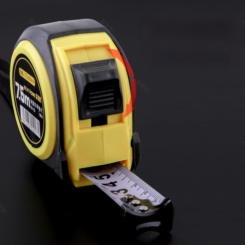 Home Craftsman Acél mérőszalag, esésálló, vastagított és keményített penge, rozsdamentes acél tokkal, 12 db dobozban