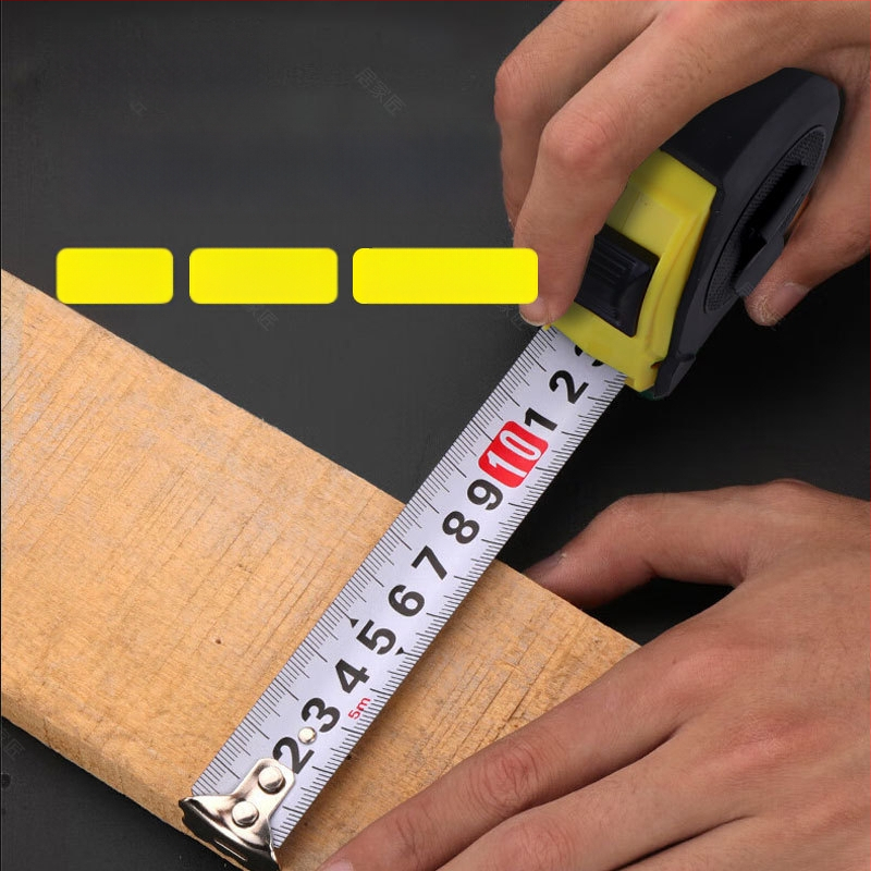 Home Craftsman Acél mérőszalag, esésálló, vastagított és keményített penge, rozsdamentes acél tokkal, 12 db dobozban