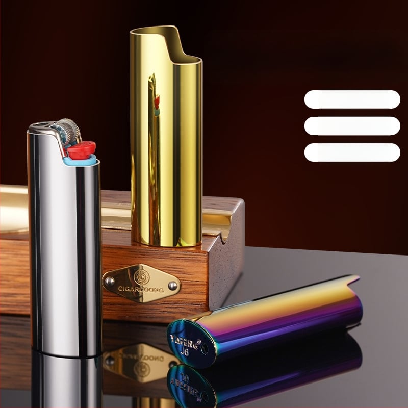 Метален корпус за запалка J6 с механизъм BLC, печат на лого, персонализирана обработка, частно етикетиране