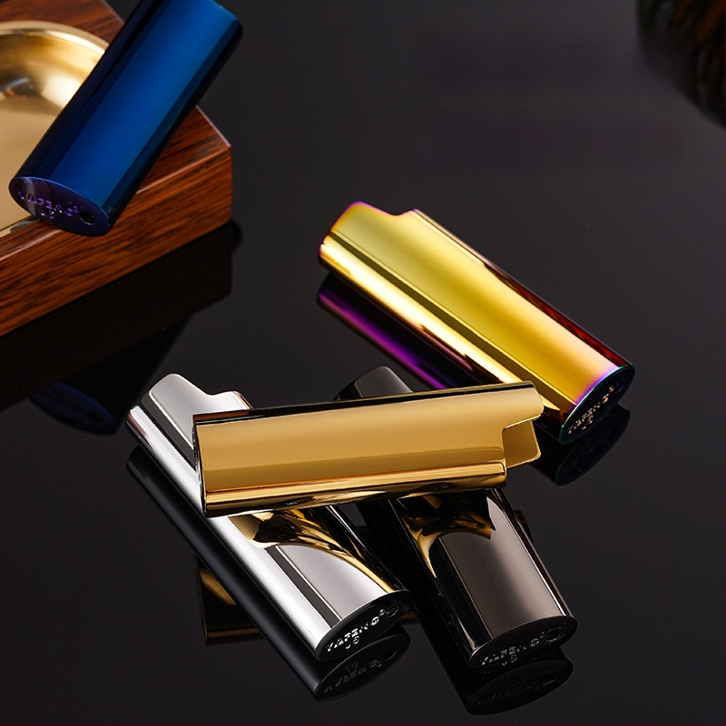 Метален корпус за запалка J6 с механизъм BLC, печат на лого, персонализирана обработка, частно етикетиране