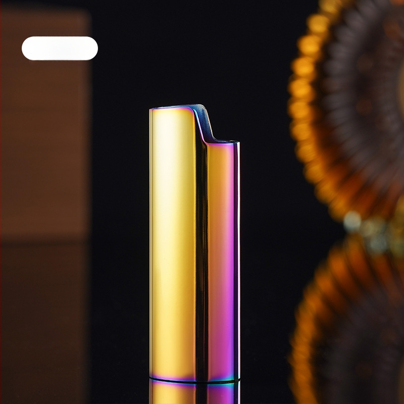 Метален корпус за запалка J6 с механизъм BLC, печат на лого, персонализирана обработка, частно етикетиране