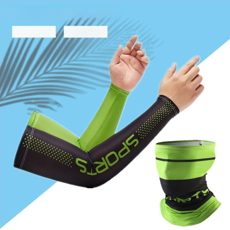 Vīriešu Ice Silk roku piedurknes – vasara 2021, Poliesteris 71–80%, Nilon 61–70%, Zīmols KSHWPP