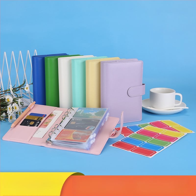 Макарон стил записник с разгъваеми листове и PU кожена подвързия, Dowling хартия, 80 г/м², 100–200 страници