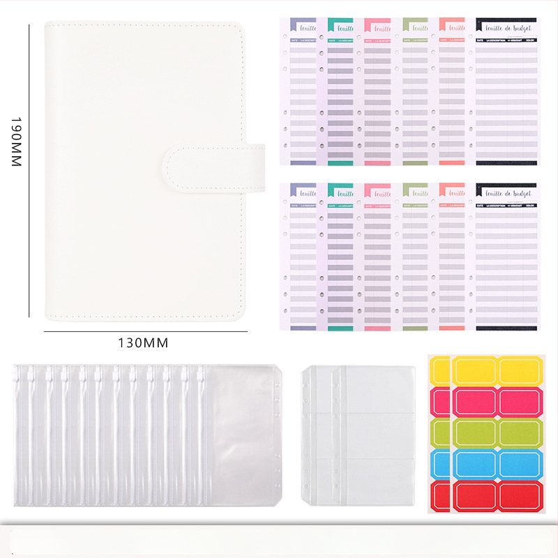 Макарон стил записник с разгъваеми листове и PU кожена подвързия, Dowling хартия, 80 г/м², 100–200 страници