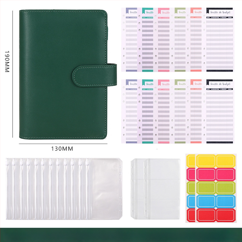 Макарон стил записник с разгъваеми листове и PU кожена подвързия, Dowling хартия, 80 г/м², 100–200 страници