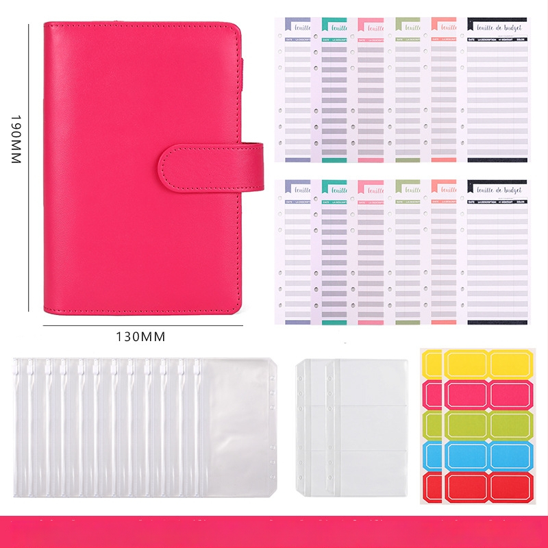 Макарон стил записник с разгъваеми листове и PU кожена подвързия, Dowling хартия, 80 г/м², 100–200 страници