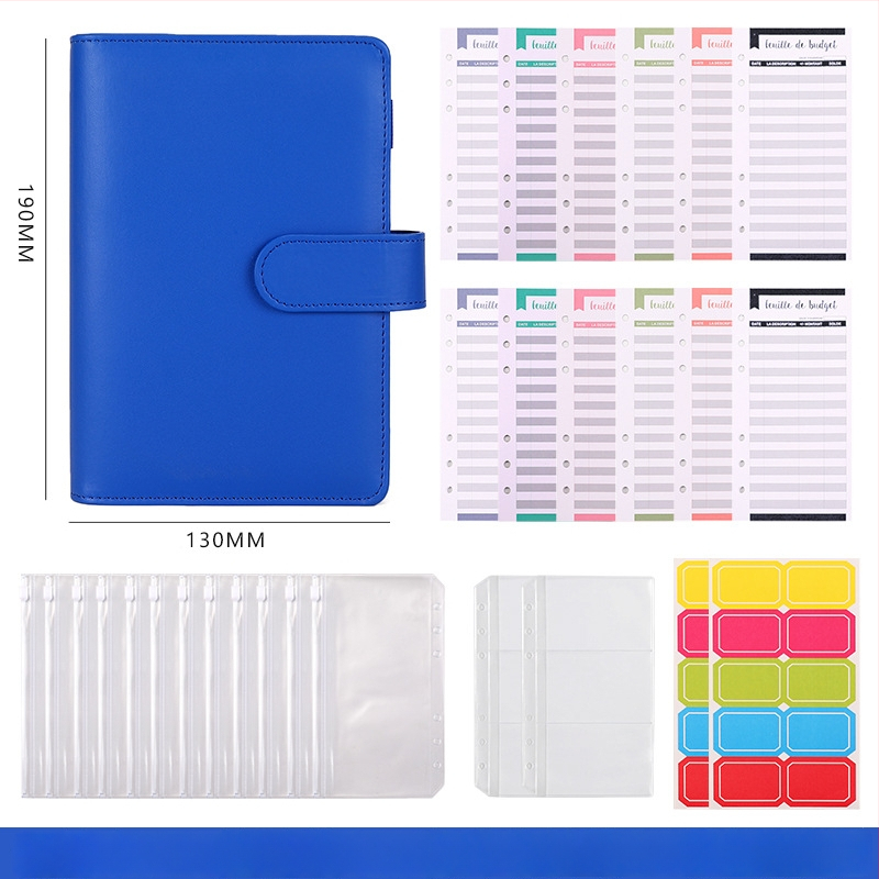 Макарон стил записник с разгъваеми листове и PU кожена подвързия, Dowling хартия, 80 г/м², 100–200 страници