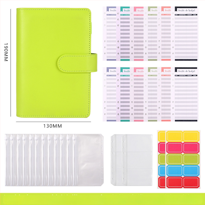 Макарон стил записник с разгъваеми листове и PU кожена подвързия, Dowling хартия, 80 г/м², 100–200 страници