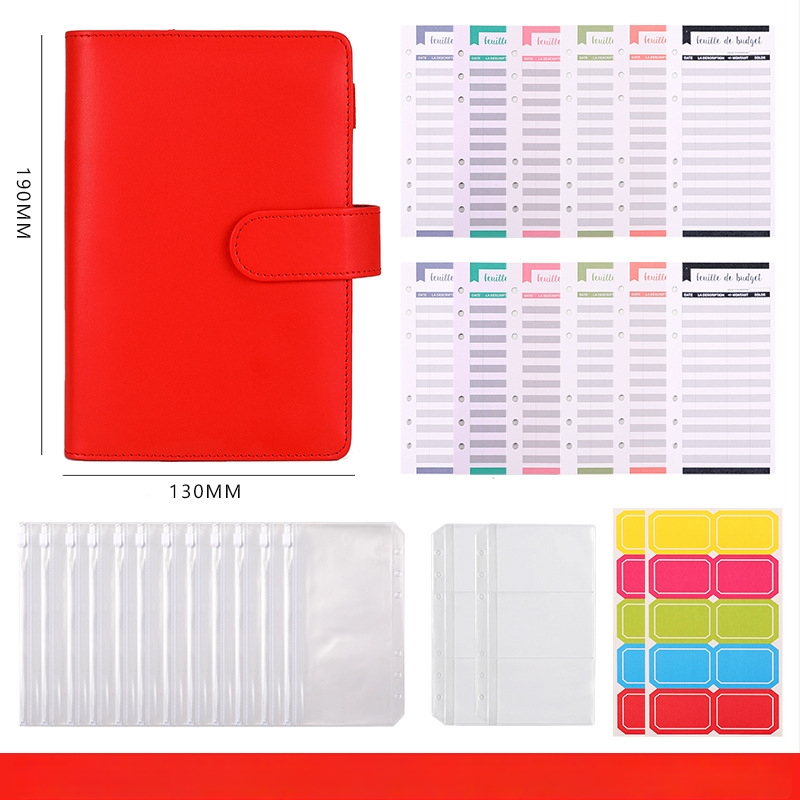 Макарон стил записник с разгъваеми листове и PU кожена подвързия, Dowling хартия, 80 г/м², 100–200 страници