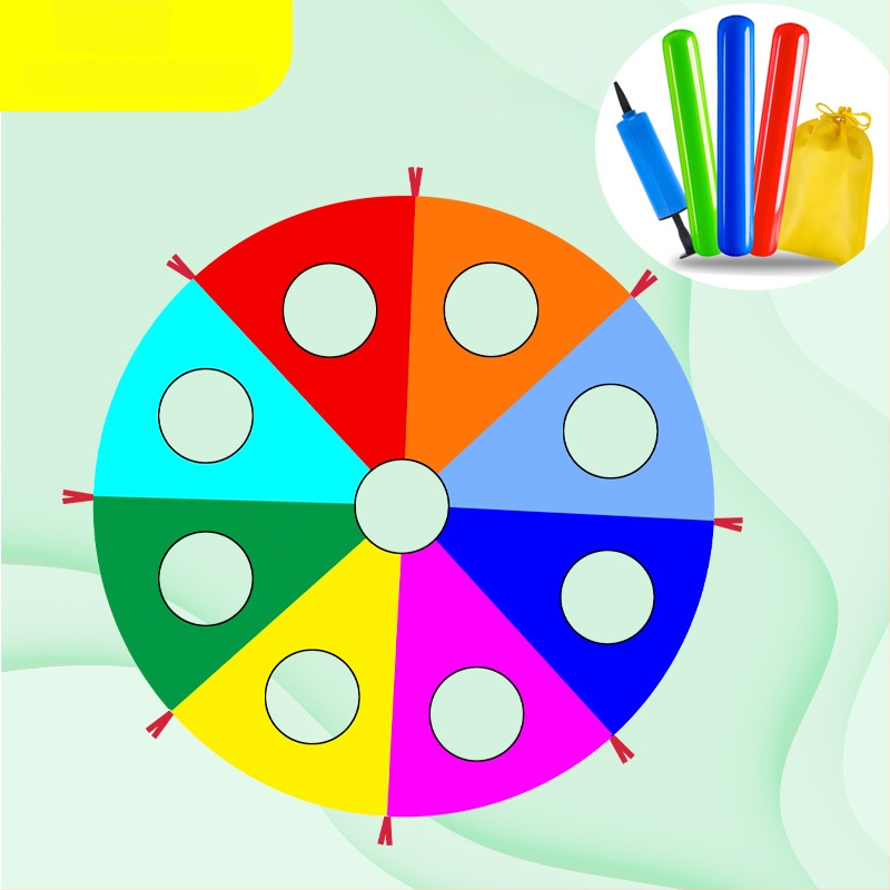 Whack-A-Mole играчка за детска градина на открито с осмоъгълен чадър — външно физическо обучение и сенсорна тренировка за ранно образование (Готови наличности • За възрастни • Издание: лято 2021)