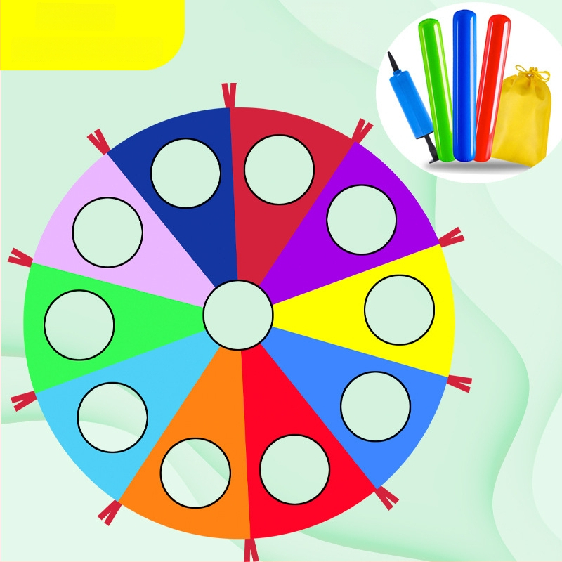 Whack-A-Mole играчка за детска градина на открито с осмоъгълен чадър — външно физическо обучение и сенсорна тренировка за ранно образование (Готови наличности • За възрастни • Издание: лято 2021)