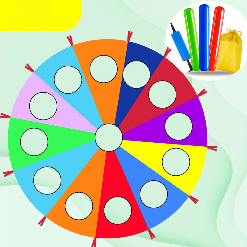 Whack-A-Mole играчка за детска градина на открито с осмоъгълен чадър — външно физическо обучение и сенсорна тренировка за ранно образование (Готови наличности • За възрастни • Издание: лято 2021)