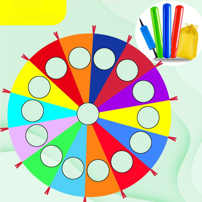 Whack-A-Mole играчка за детска градина на открито с осмоъгълен чадър — външно физическо обучение и сенсорна тренировка за ранно образование (Готови наличности • За възрастни • Издание: лято 2021)