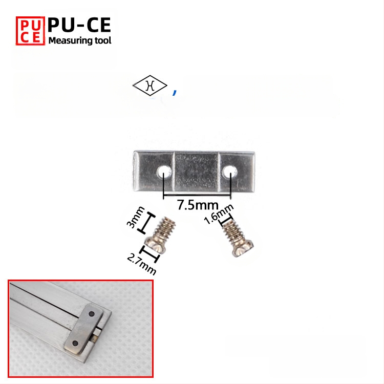 Комплект фиксиращи винтове за верньер штангенциркул — заключващи винтове за дигитална висотомярка и дълбочиномер