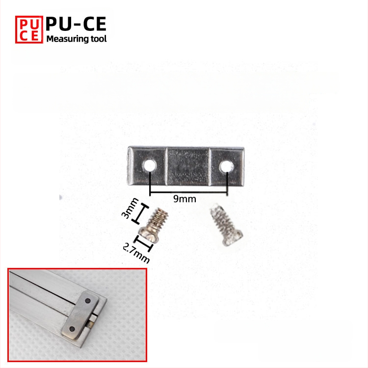 Комплект фиксиращи винтове за верньер штангенциркул — заключващи винтове за дигитална висотомярка и дълбочиномер