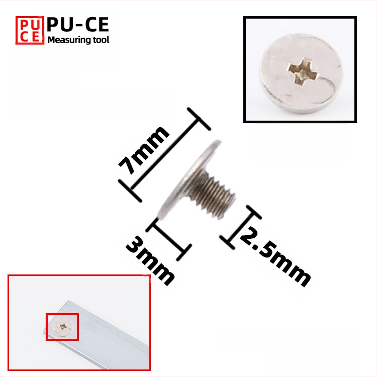 Комплект фиксиращи винтове за верньер штангенциркул — заключващи винтове за дигитална висотомярка и дълбочиномер