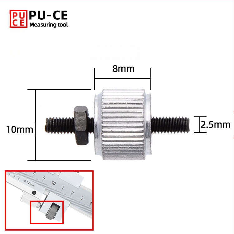 Комплект фиксиращи винтове за верньер штангенциркул — заключващи винтове за дигитална висотомярка и дълбочиномер