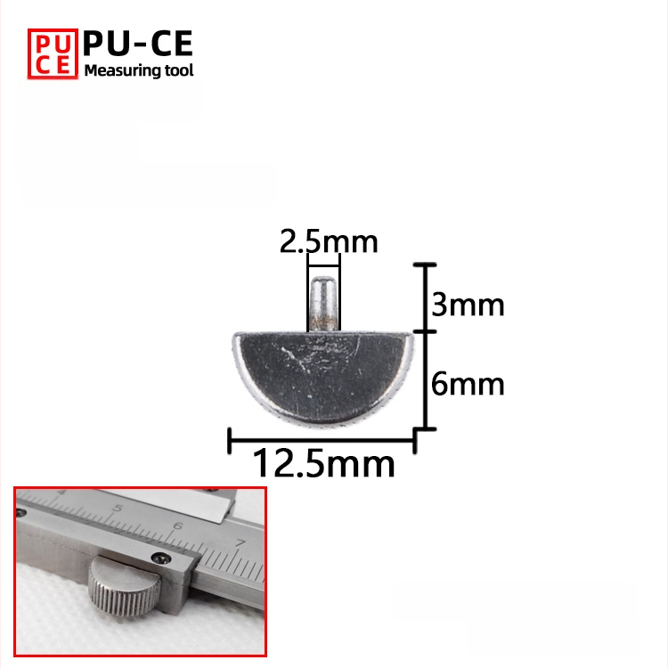 Комплект фиксиращи винтове за верньер штангенциркул — заключващи винтове за дигитална висотомярка и дълбочиномер