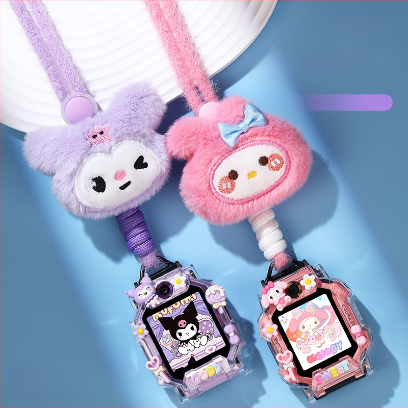 Bright Child Little Genius išmaniojo laikrodžio juostelė – plastikinė juosta, madingas stilius