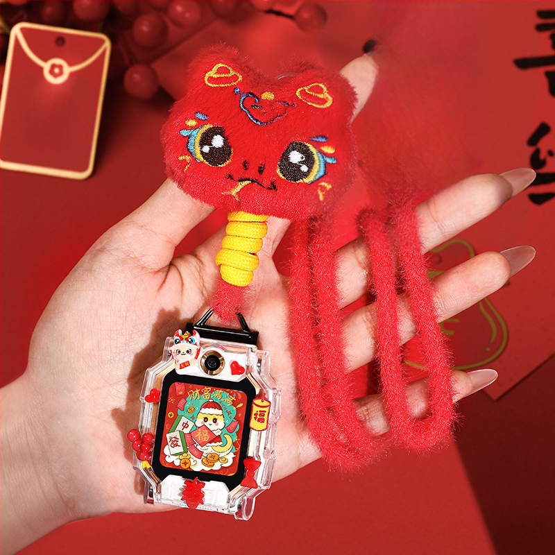 Bright Child Little Genius išmaniojo laikrodžio juostelė – plastikinė juosta, madingas stilius