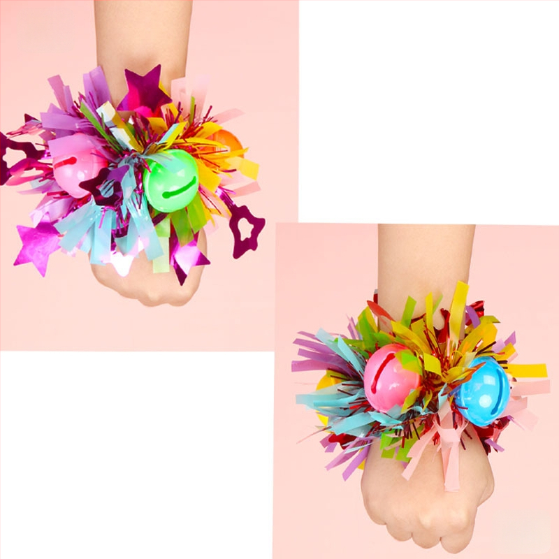 Еластично цветче за китка със звънче за детски танцови представления