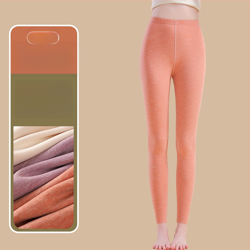 Siltuma šķiedras termālās bikses ar spandexu, brīvā piegriezuma, vidēja biezuma, saglabā siltumu