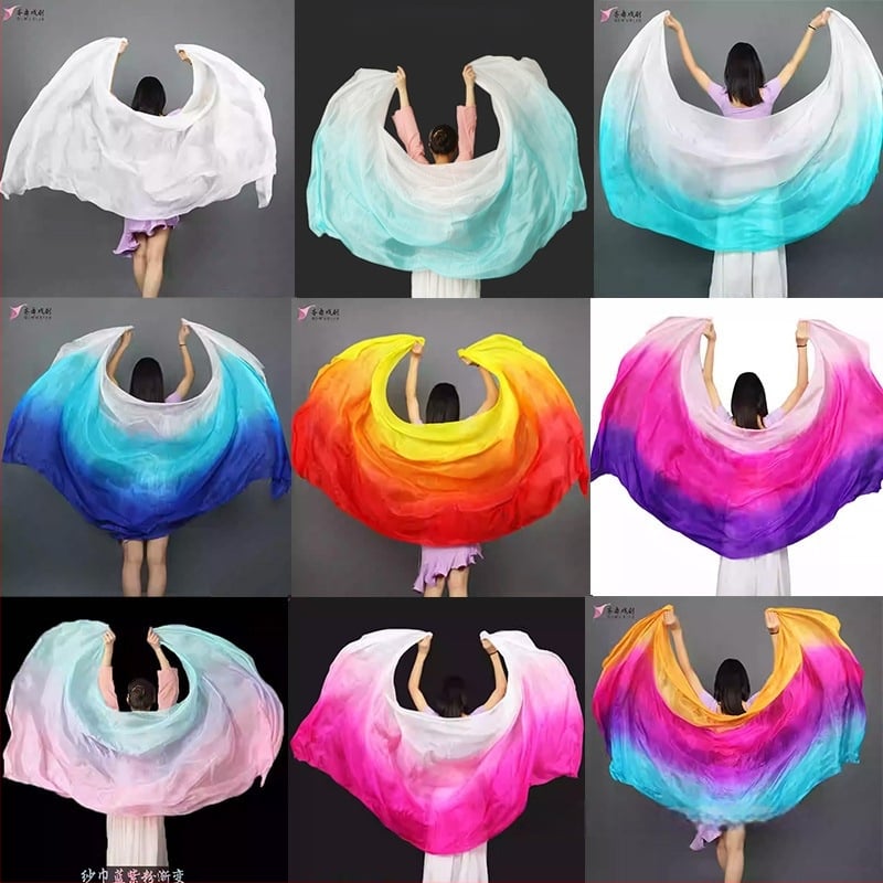 Ориенталски шал за танц, Шал за приказен Belly Dance, Класически танцов реквизит, Детски шал (Марка: Други; В наличност: На склад; Лято 2021)