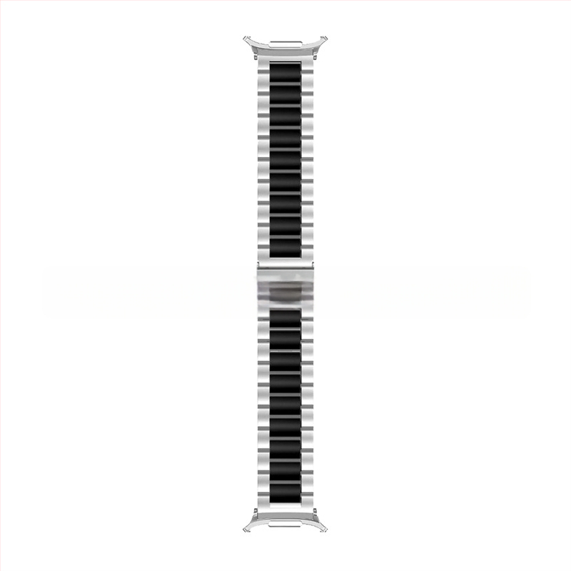 Nerūdijančio plieno apyrankė Samsung Galaxy Watch7 Ultra, sulankstomas užsegimas, verslo stilius, svoris 100 g