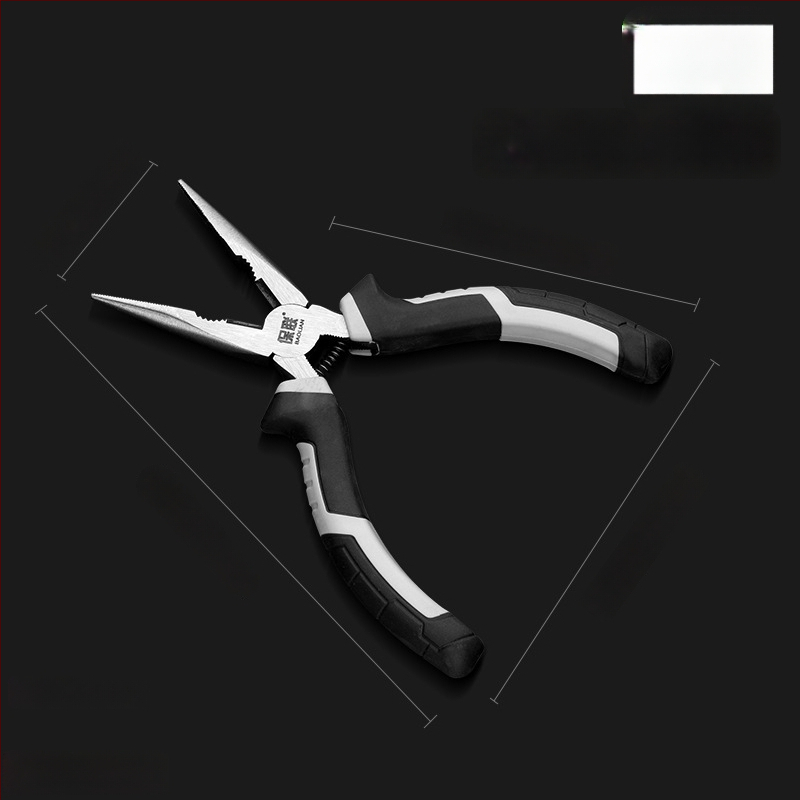 Клещи с игловиден нос и диагонален нос за електротехници, спестяващи усилия, индустриално качество, ръчни клещи