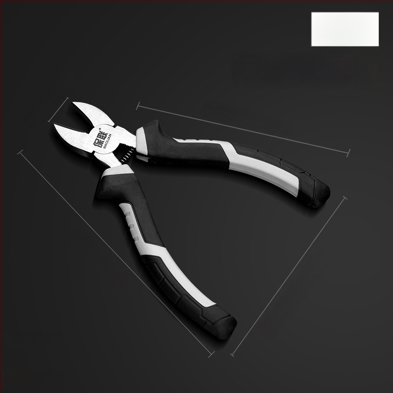 Клещи с игловиден нос и диагонален нос за електротехници, спестяващи усилия, индустриално качество, ръчни клещи